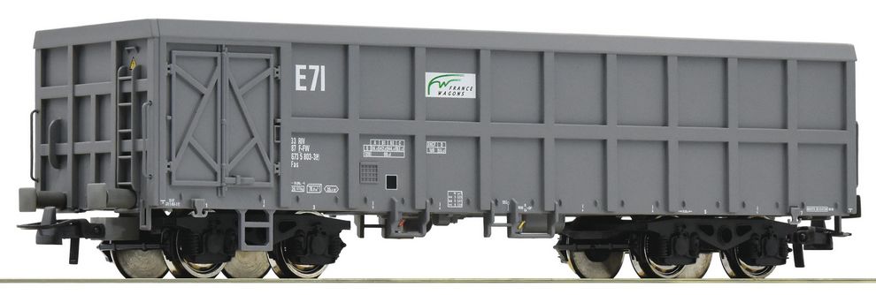 ROCO 66995 SNCF Offener Güterwagen 673 5 803-3 grau Ep V-VI KK H0 NEU