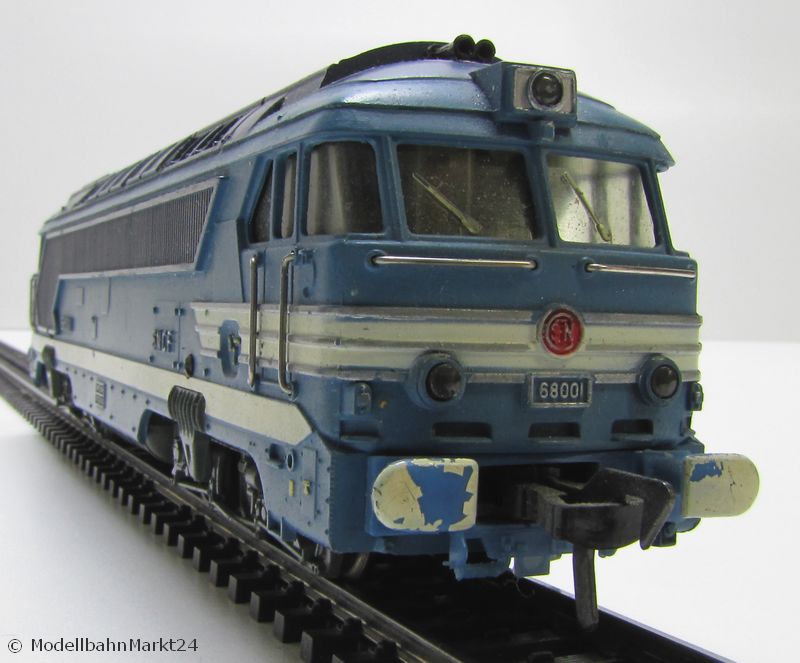 FLEISCHMANN 4280 SNCF Diesellok A1AA1A 68001 Epoche IV Spur H0 DEFEKT