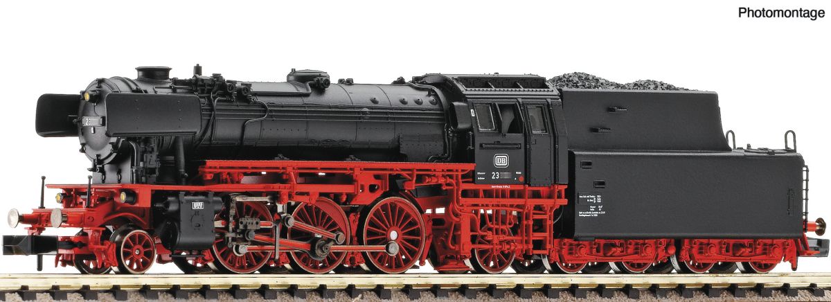 FLEISCHMANN 7160003 Dampflokomotive 23 102, DB DC Spur N