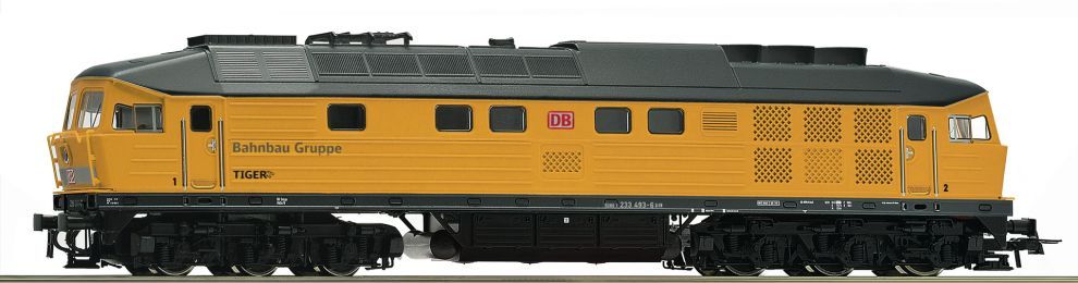 ROCO 52468 DB-AG      Diesellok 233 493 Bahnbau      Spur H0