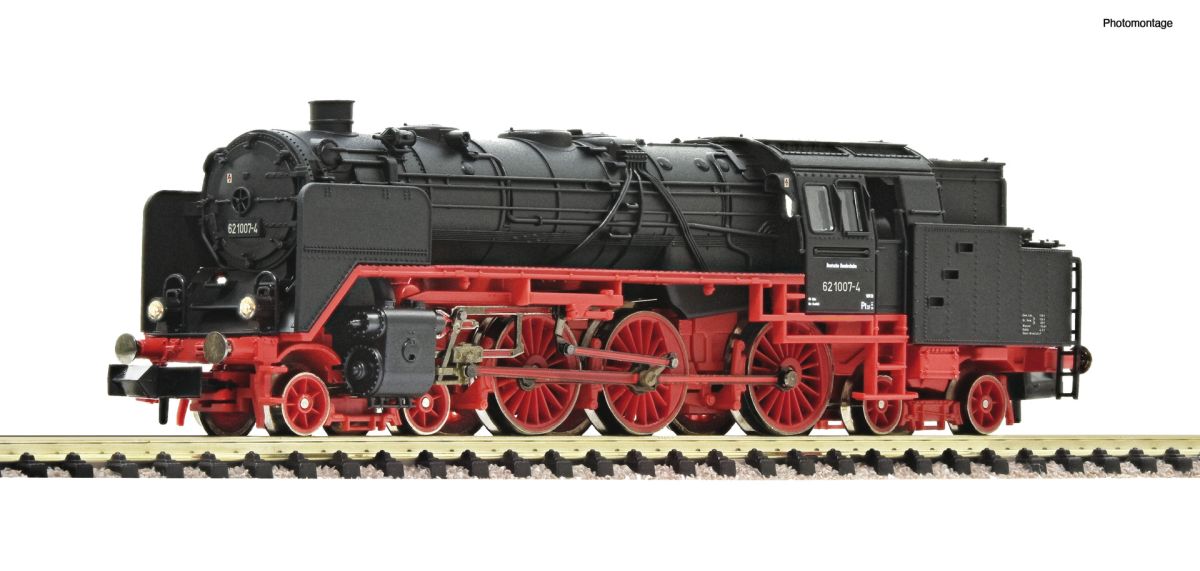 FLEISCHMANN 7160005 Dampflokomotive 62 1007-4, DR DC Spur N