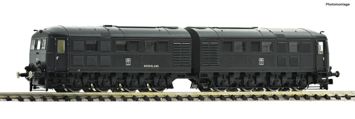 FLEISCHMANN 725104 Dieselelektrische Doppellokomotive L5, NS DC Spur N
