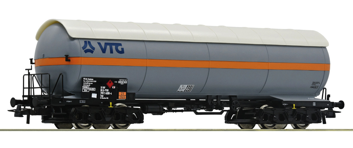 ROCO 76973 DB-AG Druckgaskesselwagen 781 1 498-4 VTG Epoche V-VI KK Spur H0 NEU