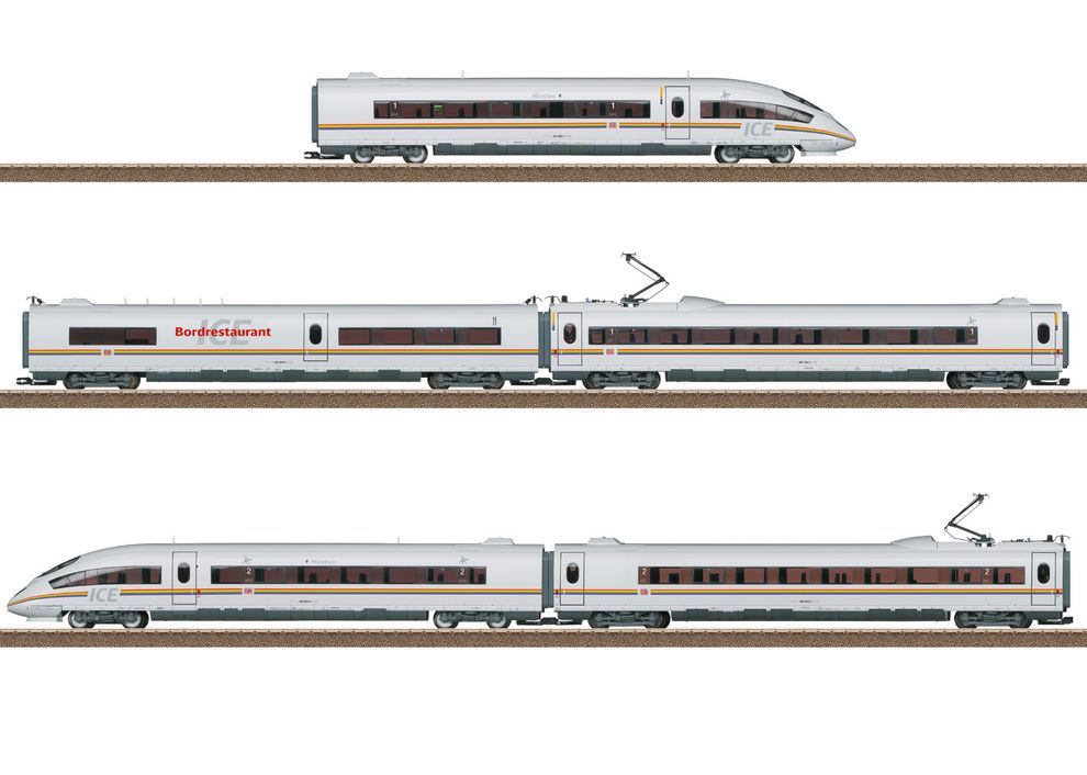 TRIX 22784 Triebwagenzug ICE 3, Baureihe 403 railbow Spur H0