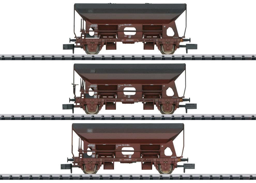 TRIX 15466 Güterwagen-Set Seitenentladewagen Spur N