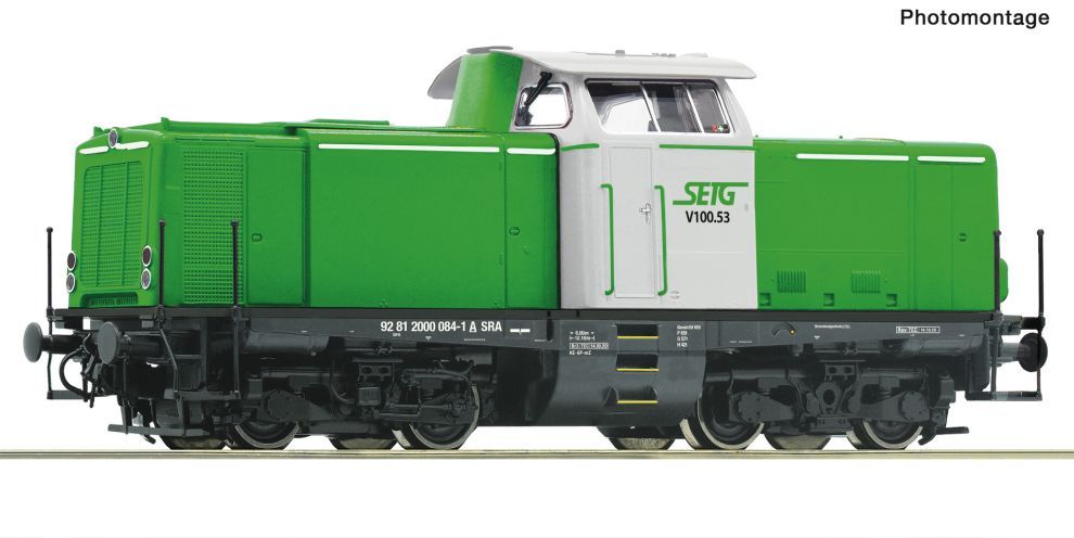 ROCO 52563 H0 Diesellokomotive V 100.53, SETG DC
