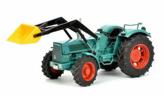 SCHUCO 450779900 Hanomag Robust 900 mit Frontlader Traktor-Modell 1:32 NEU