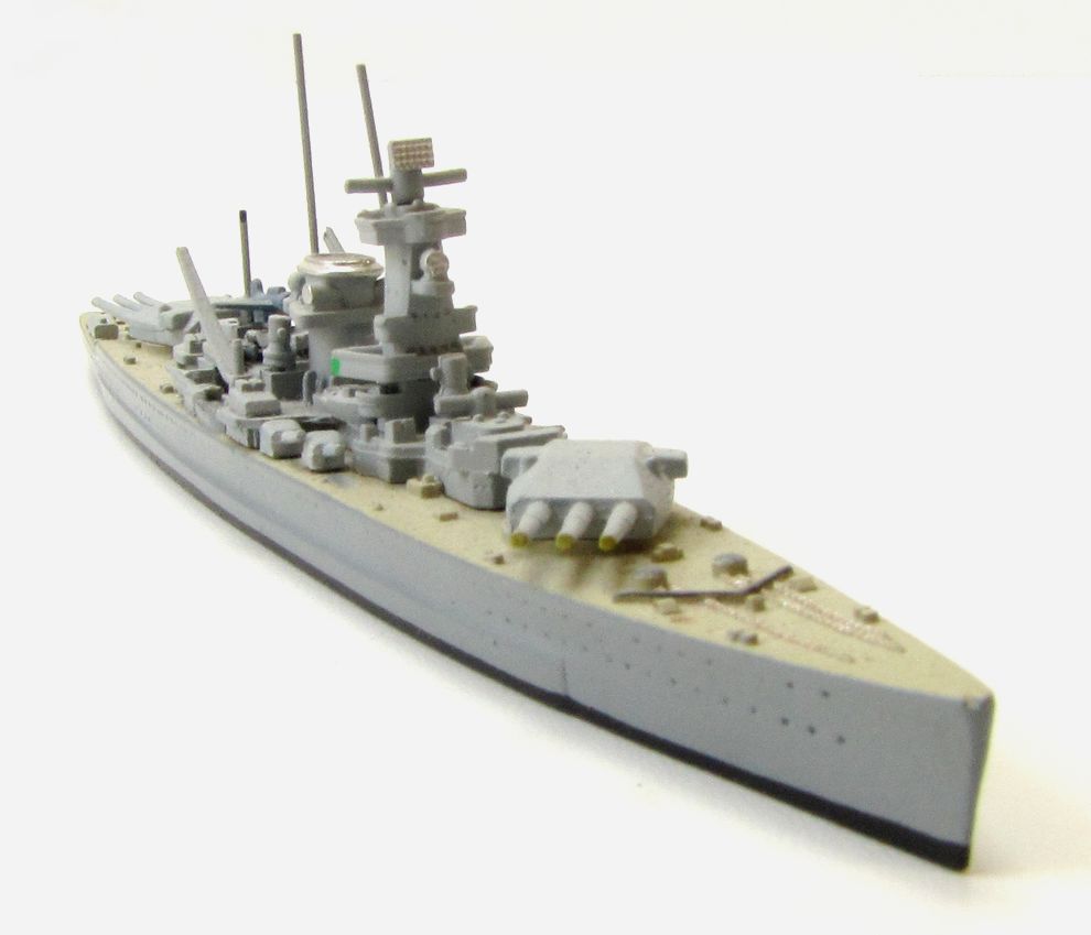 Metallguss Modell Kriegschiff Panzerschiff "Graf Spee" WWII Maßstab 1:1250