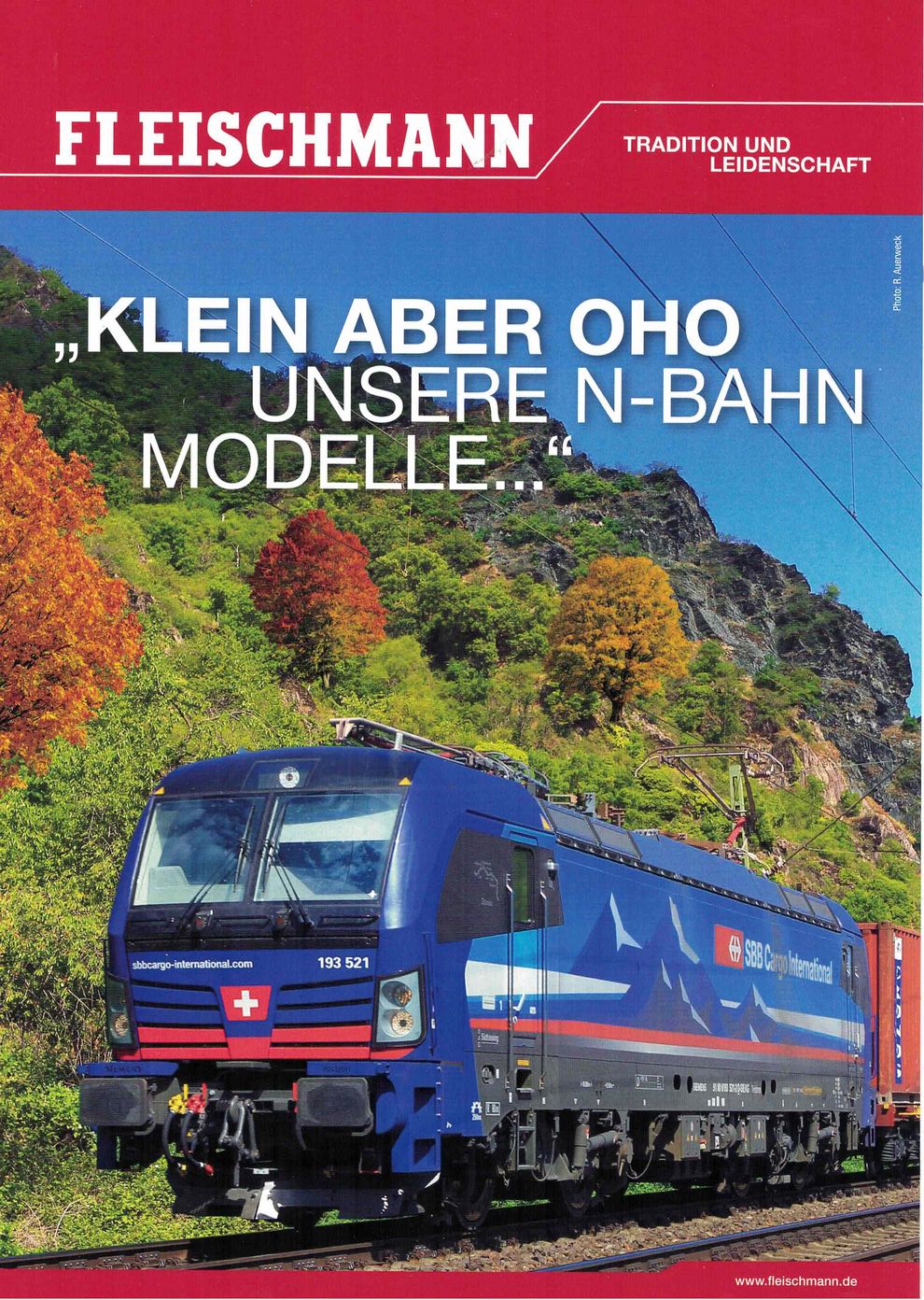 FLEISCHMANN 80688 Broschüre Prospekt Herbst 2020 Klein aber oho N-Bahn - NEU