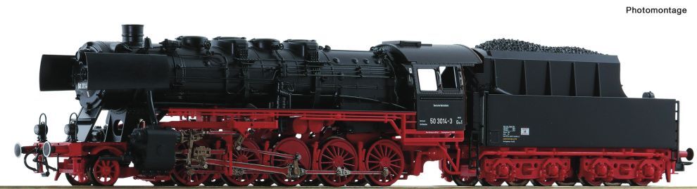 ROCO 70042 H0 Dampflokomotive BR 50, DR DCC-Sound