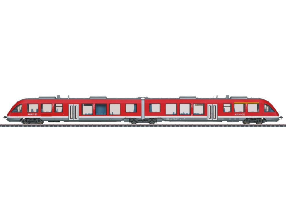 MÄRKLIN 37714 Nahverkehrs-Dieseltriebwagen Baureihe 648.2 Spur H0