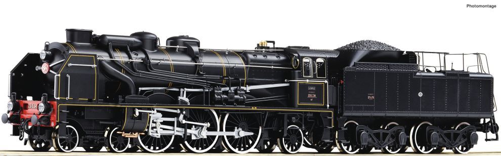 ROCO 70039 H0 Dampflokomotive Serie 231 E, SNCF DC