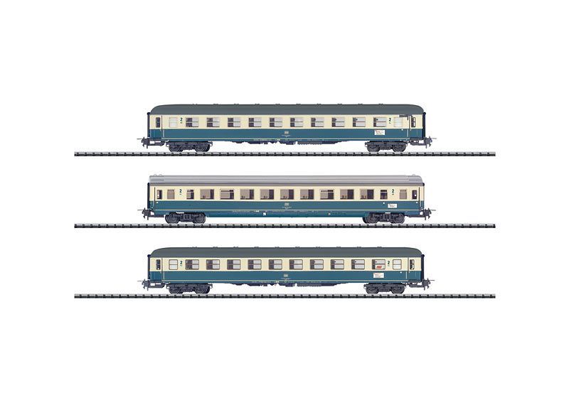 TRIX 31165 Schnellzugwagen-Set IC 690 Hohenstaufen Spur H0