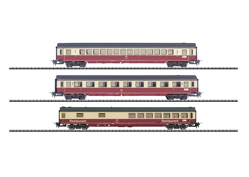 TRIX 31164 Schnellzugwagen-Set IC 690 Hohenstaufen Spur H0