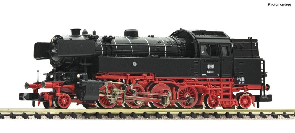 FLEISCHMANN 7160004 Dampflokomotive BR 65, DB DC Spur N