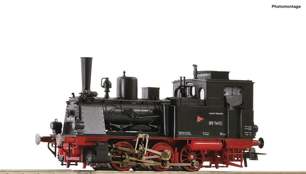 ROCO 70046 H0 Dampflokomotive BR 89.70–75, DR DCC-Sound