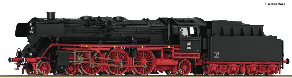 FLEISCHMANN 714505 Dampflokomotive 01 102, DB DC Spur N