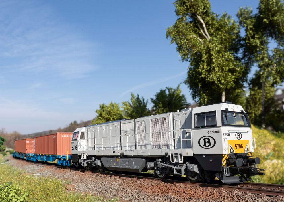 MÄRKLIN 37297 Diesellokomotive Vossloh G 2000 BB Spur H0