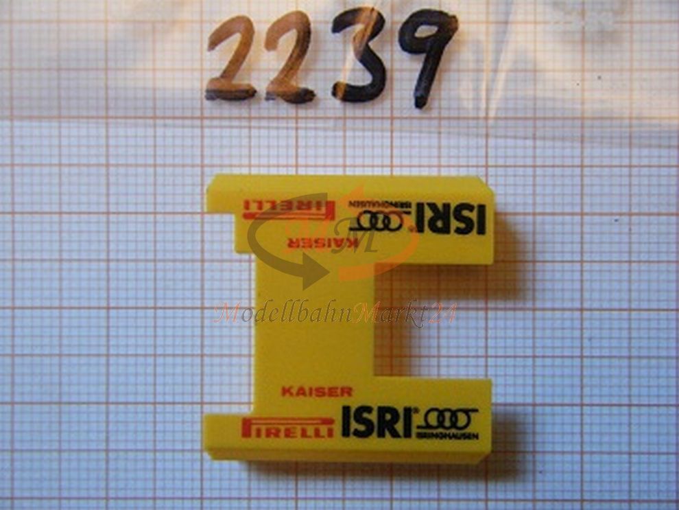 2239 Zubehör 10 Stück gelb bedruckt Pirelli Kaiser ISRI
