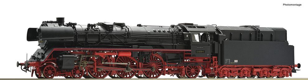 ROCO 70067 H0 Dampflokomotive 03 0059-0, DR DC