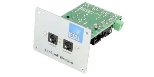 ESU 50099 ECoSlink Terminal, Verteilermodul für ECoS, CS1, CS2, mit Kabel