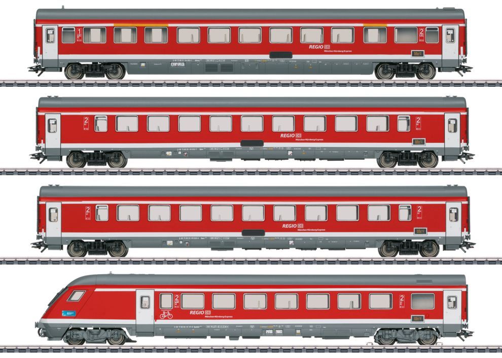 MÄRKLIN 42988 Reisezugwagen-Set 1 München-Nürnberg-Express Spur H0