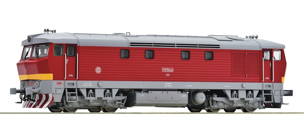 ROCO 70920 CSD Diesellokomotive Rh T 478.1 Epoche IV NEM652 Spur H0 - NEU