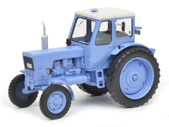 SCHUCO 450907500 Belarus Traktor MTS-50 blau Resin-Modell 1:32 NEU