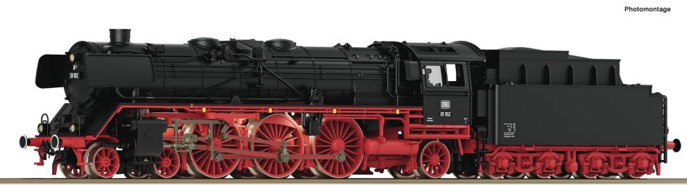 FLEISCHMANN 714575 Dampflokomotive 01 102, DB DCC-Sound Spur N