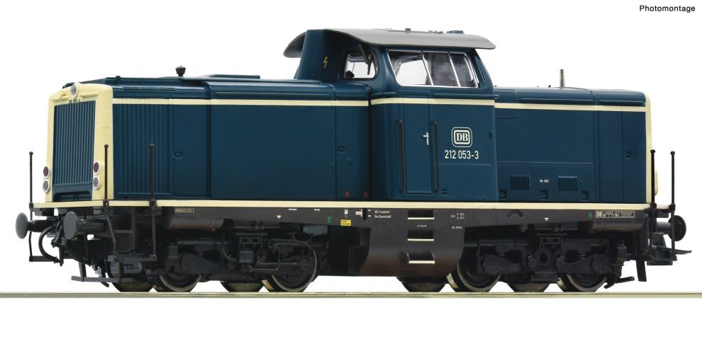 ROCO 52538 H0 Diesellokomotive BR 212, DB DC