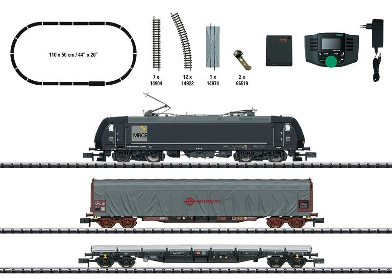 TRIX 11147 Digital-Startpackung Güterzug Spur N