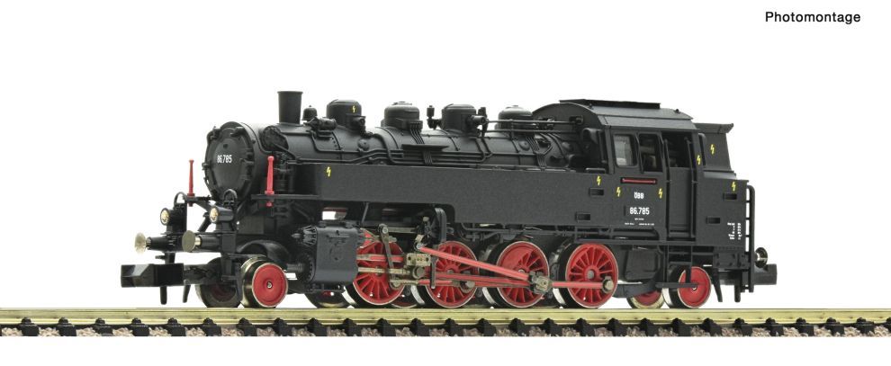 FLEISCHMANN 708705 Dampflokomotive Rh 86, ÖBB DC Spur N