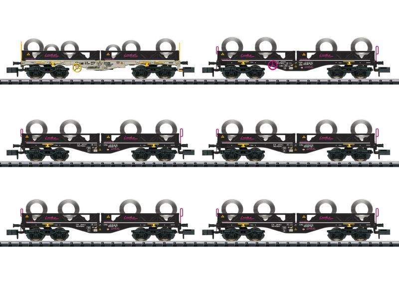 TRIX 15080 Güterwagen-Set Coil-Transport Spur N