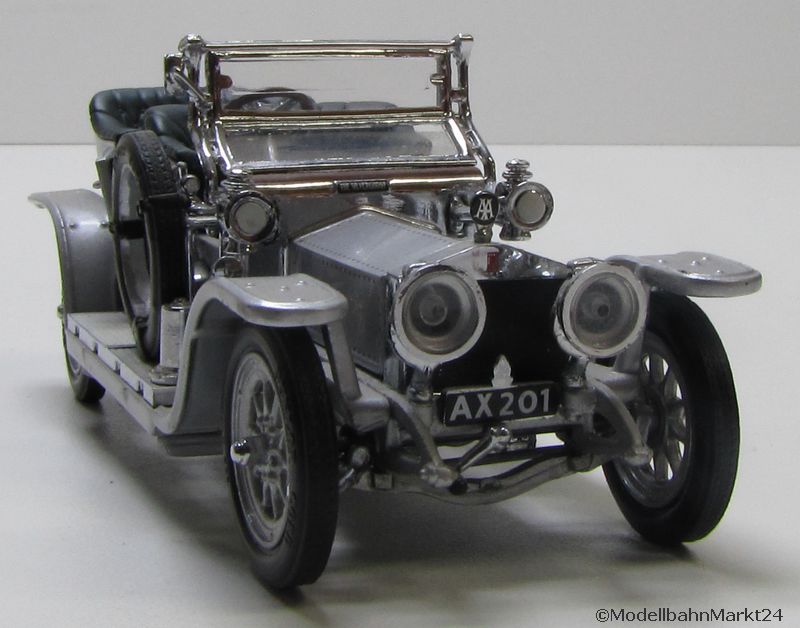 FRANKLIN MINT Rolls Royce Silver Ghost Länge ca. 10,8 cm