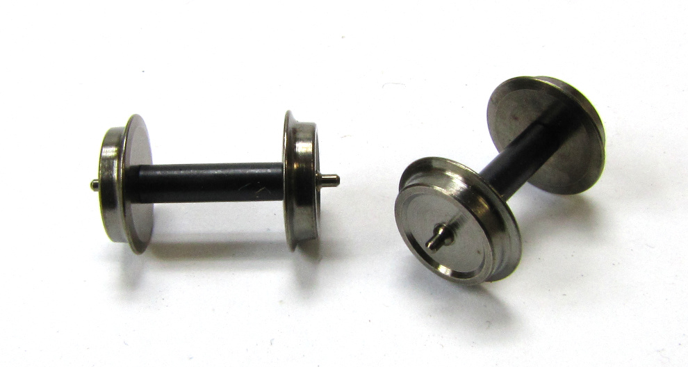 Präzisions-Radsatz Lkdm 8,3 Zapfenachse 17,7 mm mittig isol. für BR 183 TT NEU