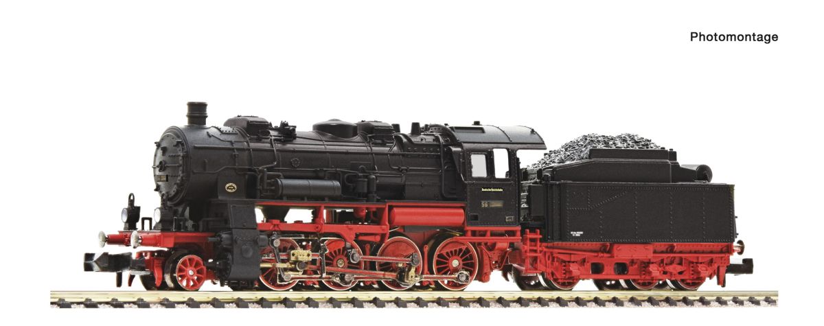 FLEISCHMANN 7160009 Dampflokomotive BR 56.20, DRG DC Spur N